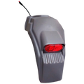 Rear Mud Cover Assembly Grey - Dualtron Togo