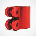 QR Double Clamp - Folding - Red - Dualtron