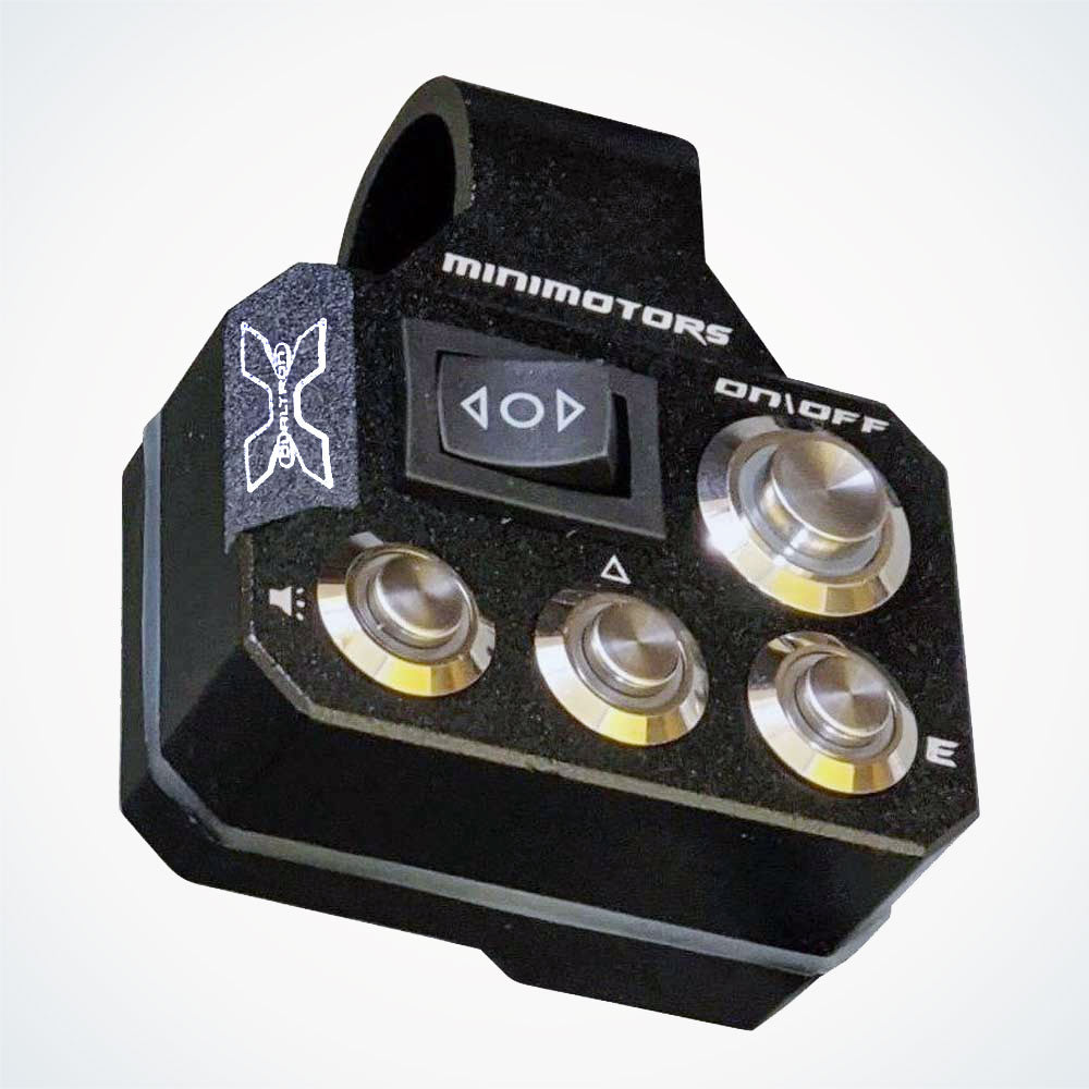 Switch 5-Buttons (Lights, Horn, Indicators, Hazards, Eco) - Dualtron X2-UP