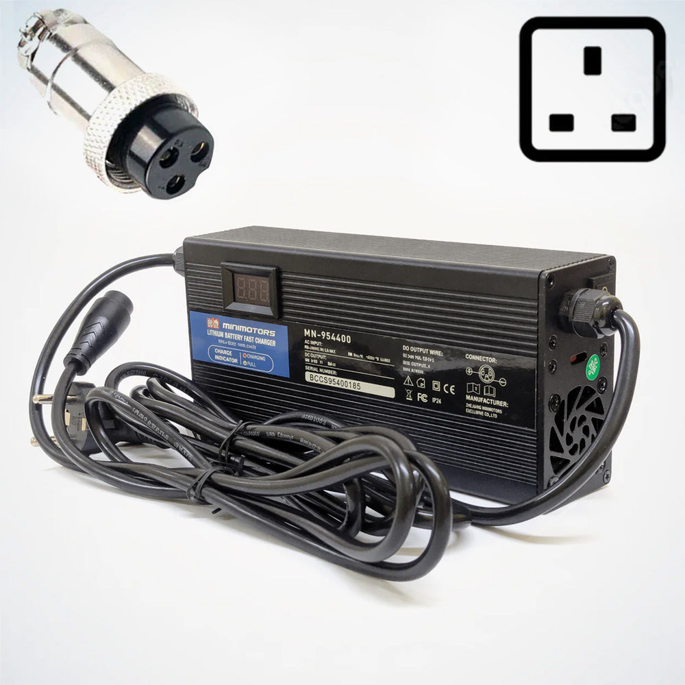 gx16 uk display fast charger