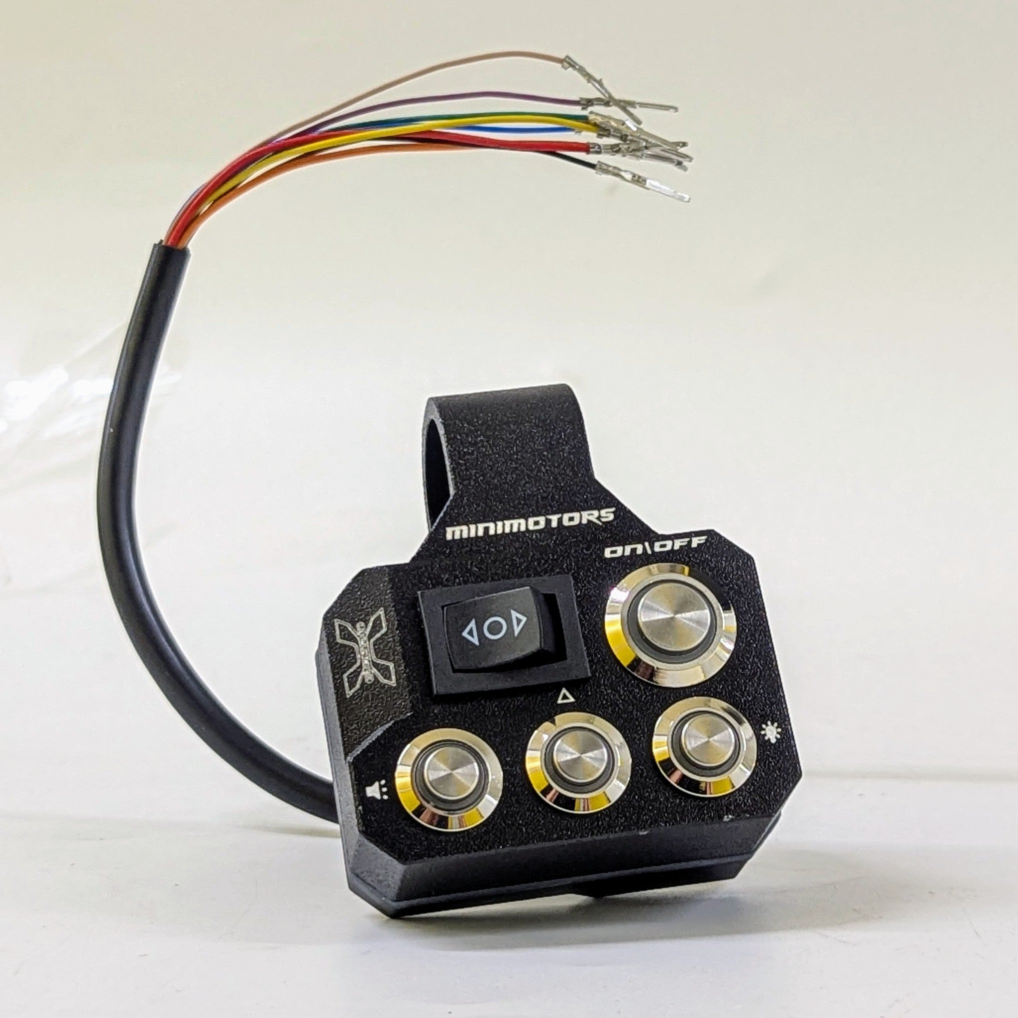 Switch 5-Buttons (Lights, Horn, Indicators, Hazards, Eco) - Dualtron X LTD | 02.207.00229