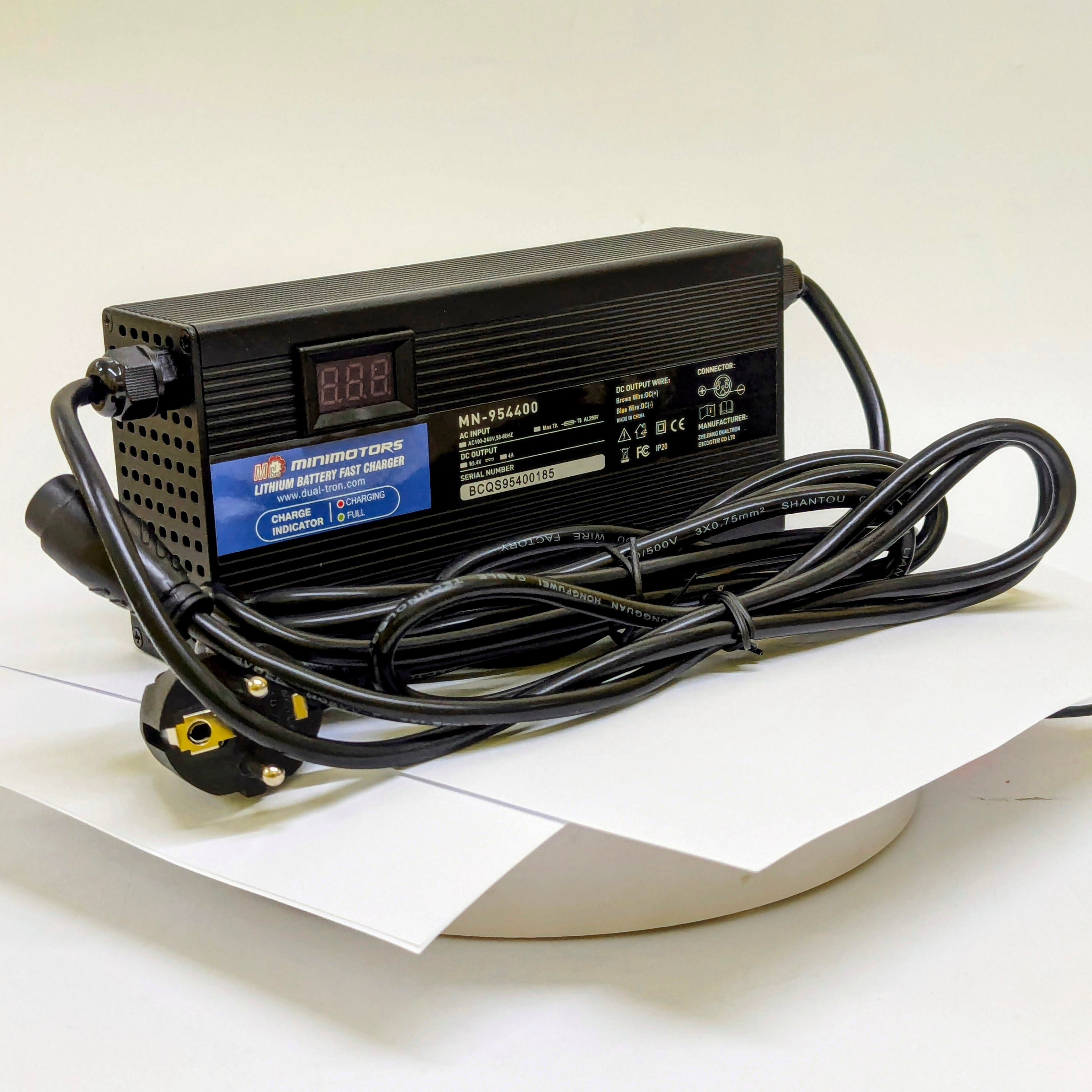 84V Fast Charger UK (95.4V 4A)