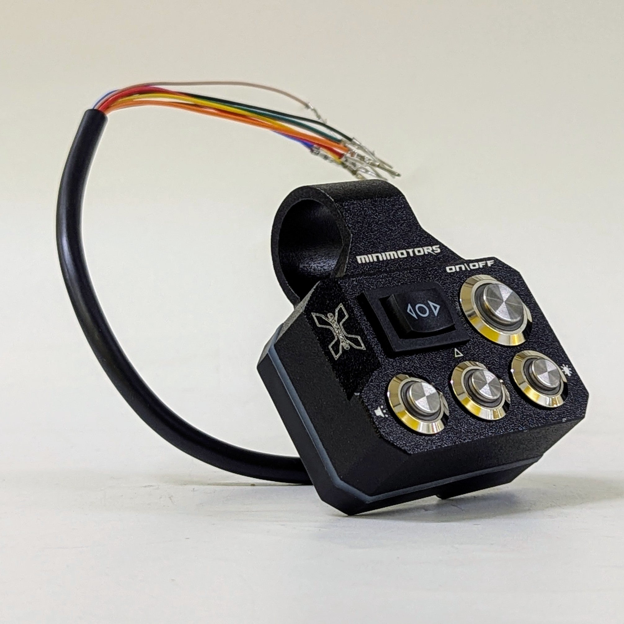 Switch 5-Buttons (Lights, Horn, Indicators, Hazards, Eco) - Dualtron X LTD | 02.207.00229