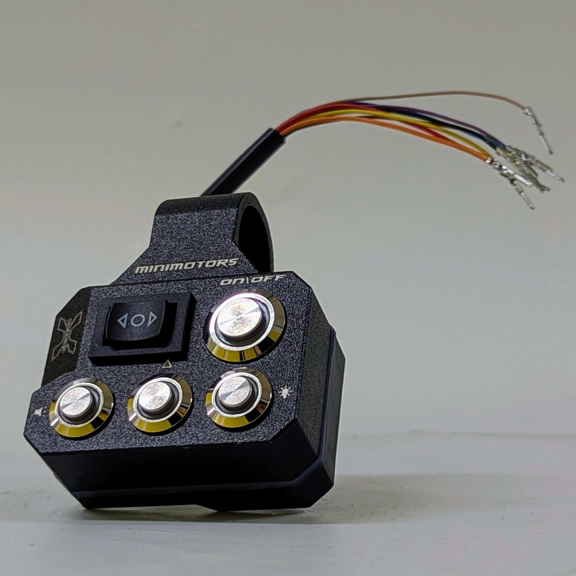 Switch 5-Buttons (Lights, Horn, Indicators, Hazards, Eco) - Dualtron X LTD | 02.207.00229