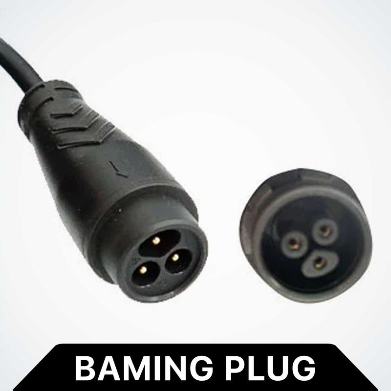 60V Fast Charger for Dualtron, 66.4V, 6.5A, Version 3 BAMING Plug