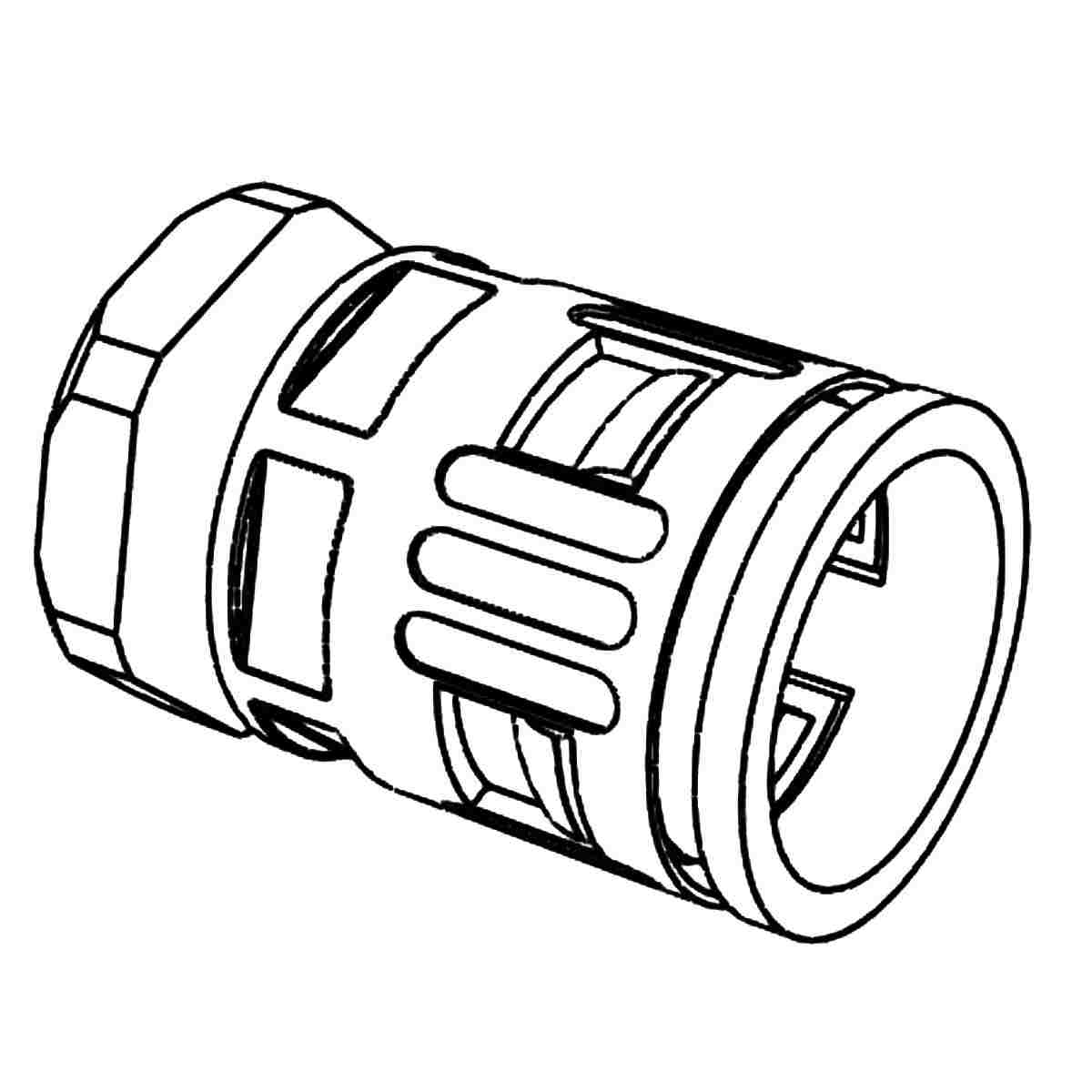 Corrugated Tube Connector for Dualtron X