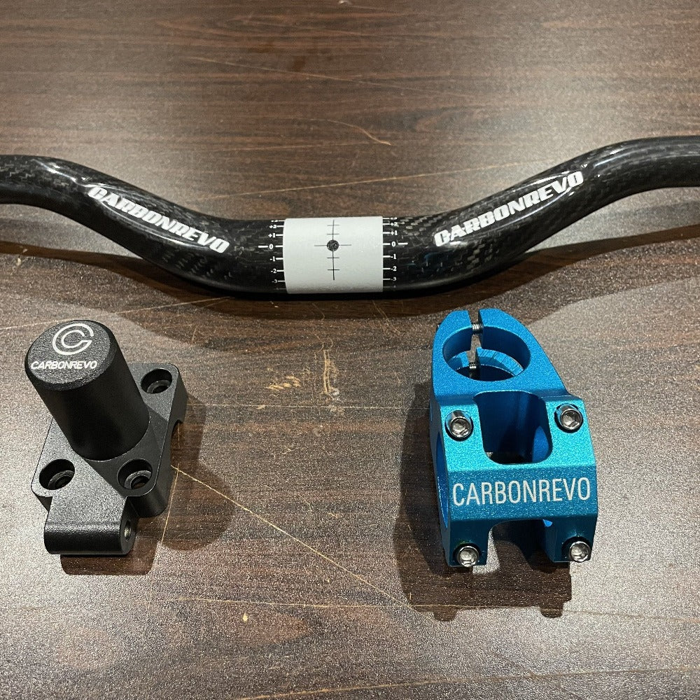 Carbon Fibre Handlebars for Dualtron models Carbonrevo dualtron.uk