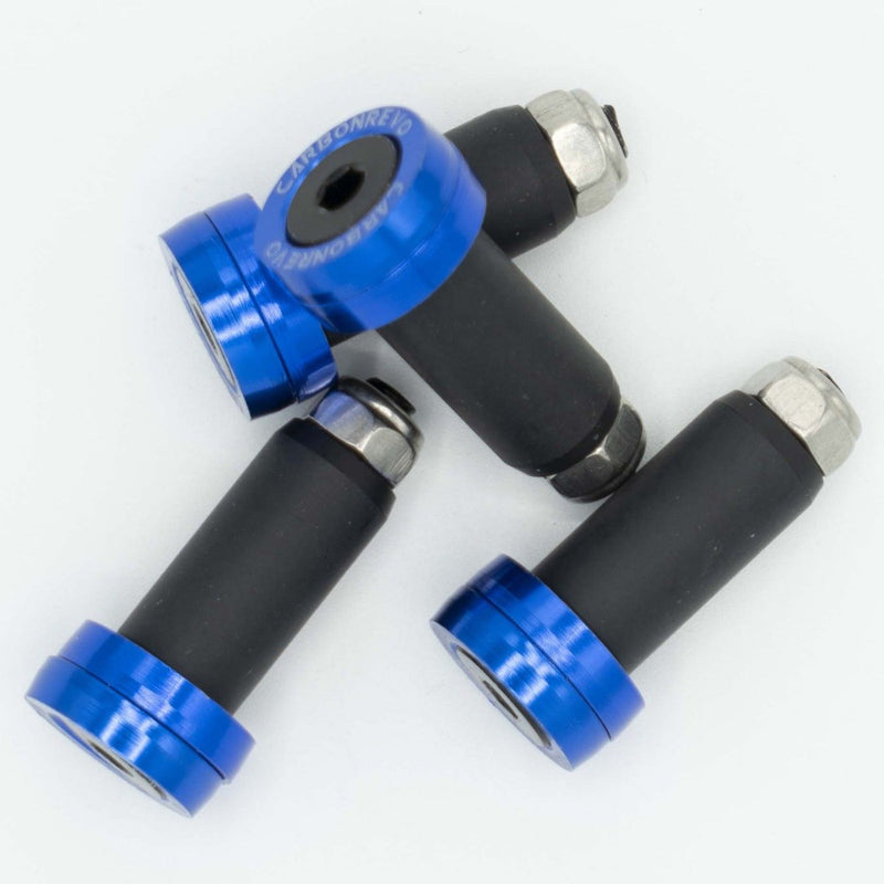 Carbonrevo Sliders for Dualtron Blue