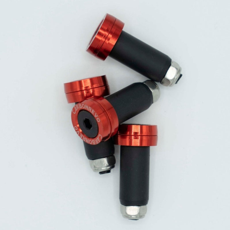 Carbonrevo Sliders for Dualtron Red