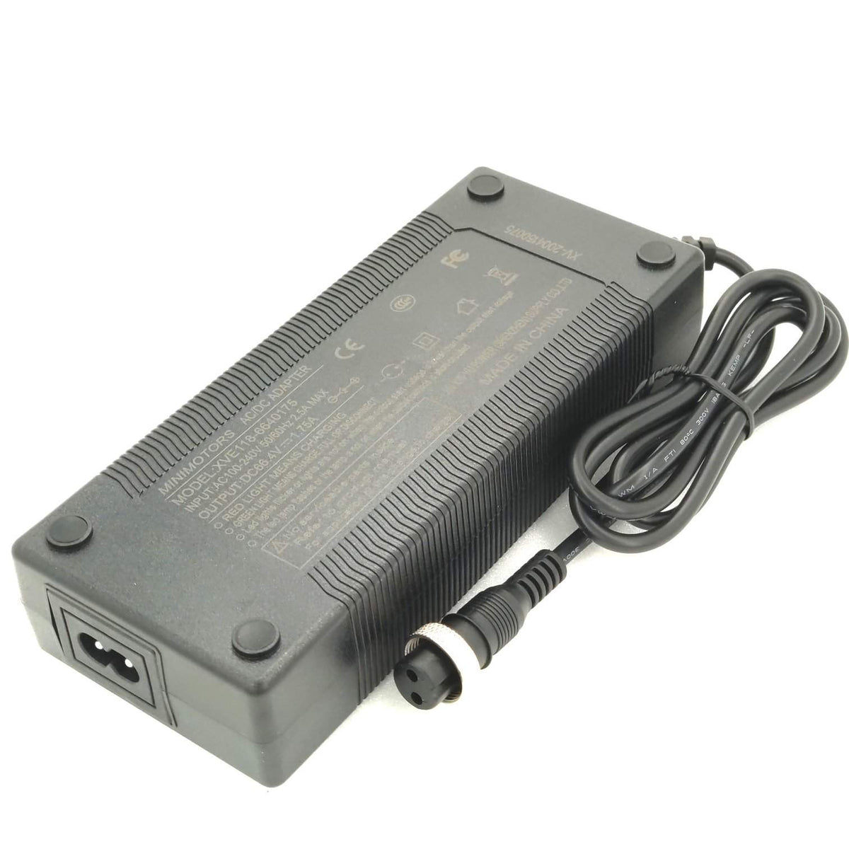 60V 1.75A Slow Charger for Dualtron X, 66.4V Max, 2 Pin