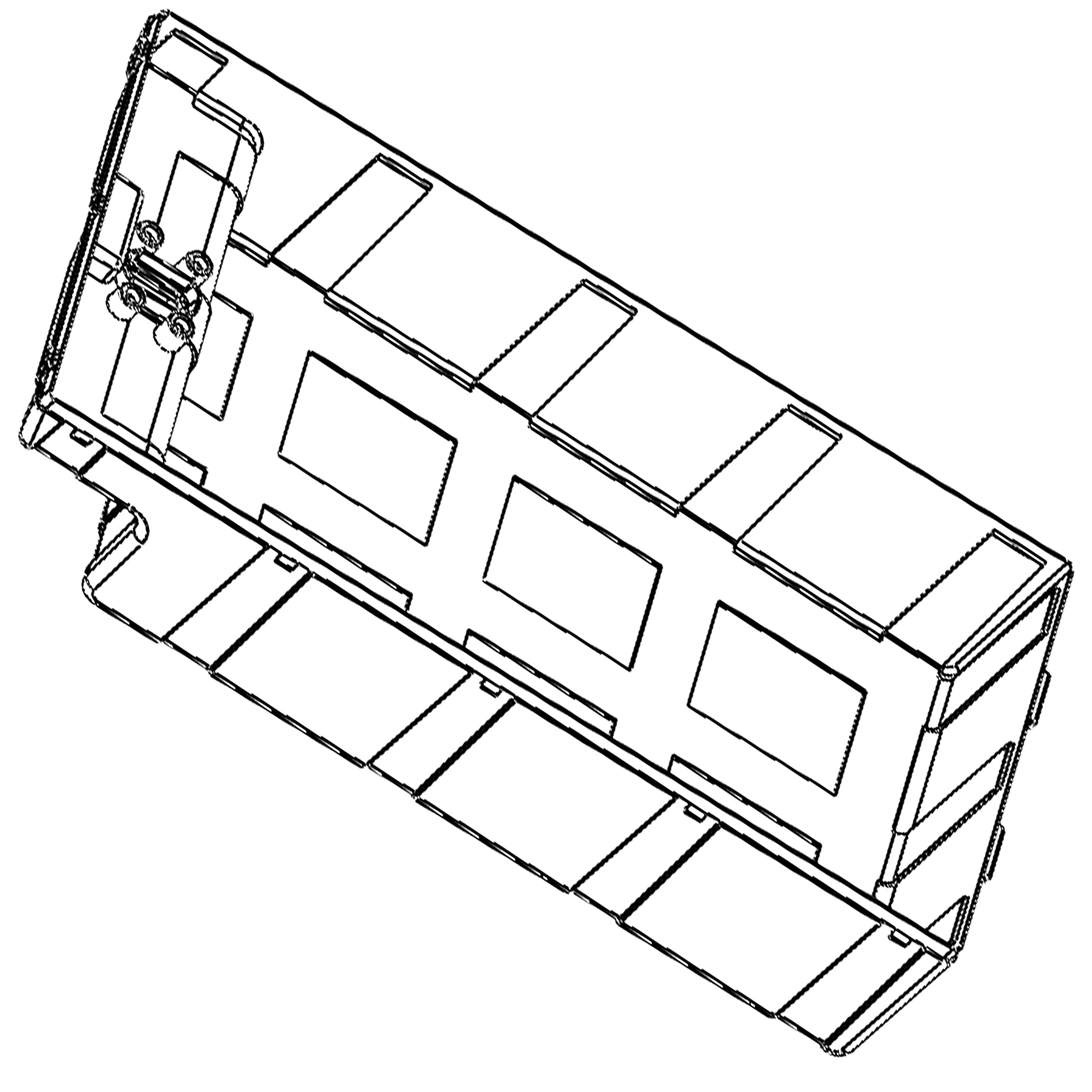 Cover for Removable Battery on Dualtron Storm, Lower Side