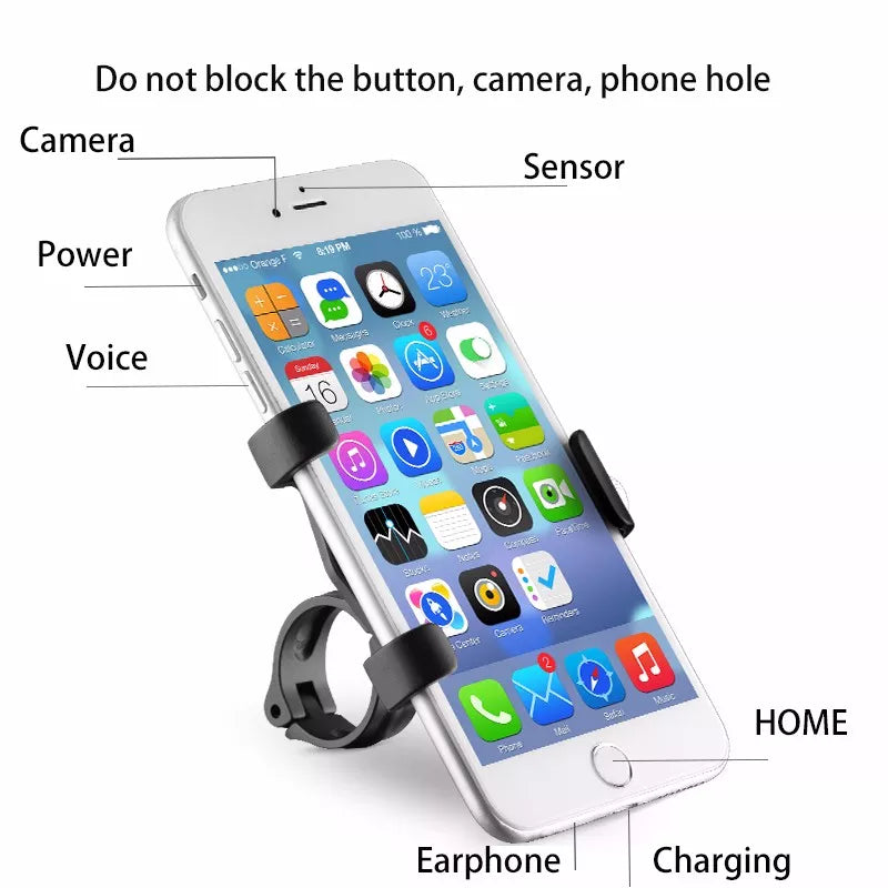 Phone Holder (Aluminium Alloy) Adjustable/Rotatable