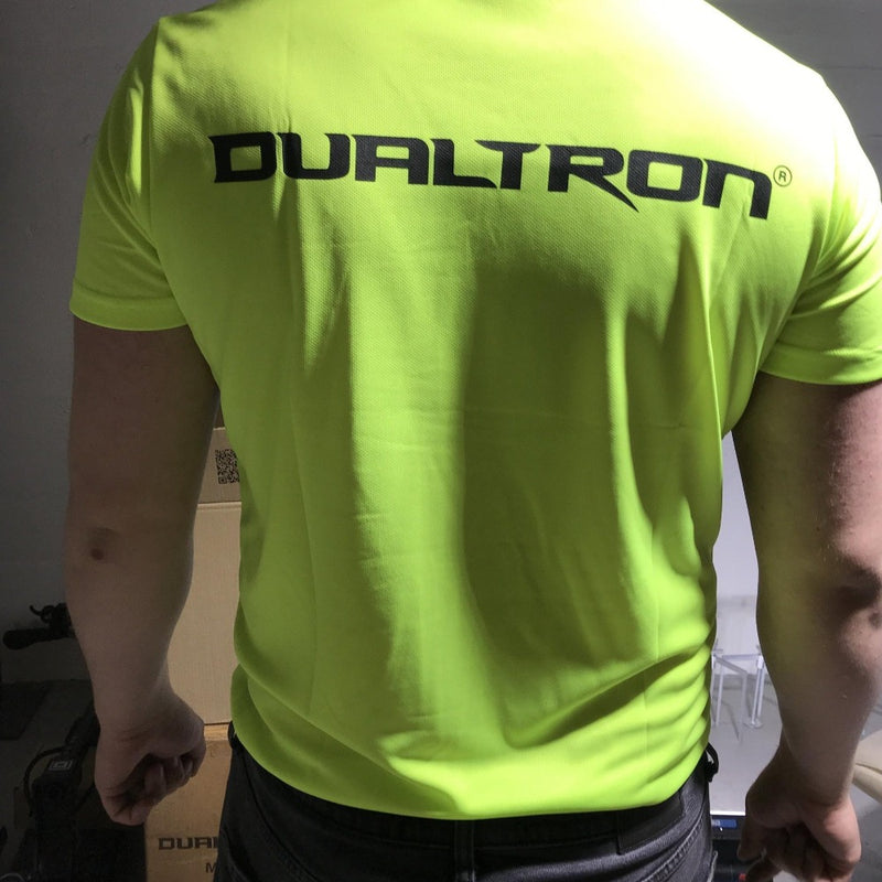 T-Shirt with Dualtron Logo Minimotors Dualtron.uk - The Official Dualtron Electric Scooters Distributor in the UK